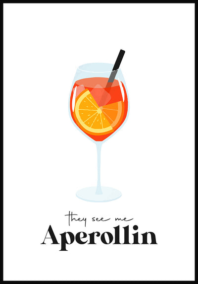 Poster they see me Aperollin