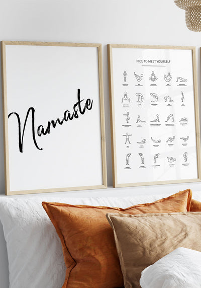 Namaste Poster Set